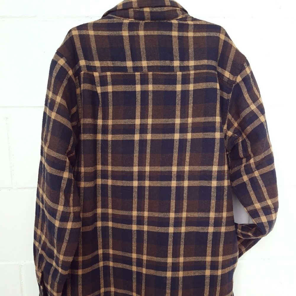 Coleman Men's Sherpa Lined Flannel Shirt Jacket - Picture 6 of 6